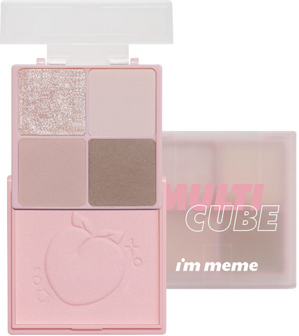 아임미미 멀티 큐브 섀도우 팔레트, 10 크런치피치, 1개