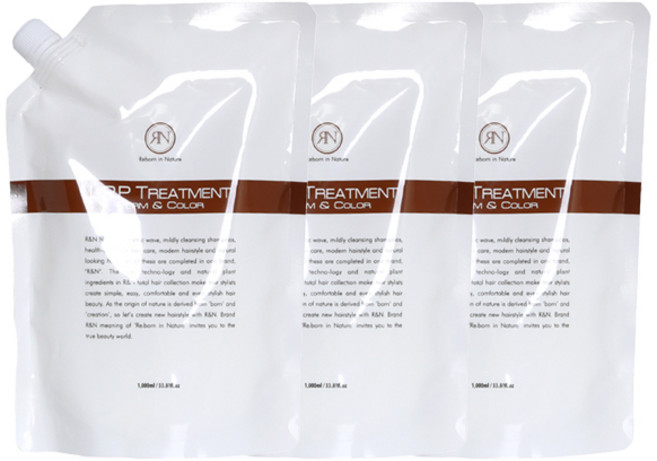 일진 아렌 LPP 트리트먼트 헤어팩 파우치, 1L, 3개