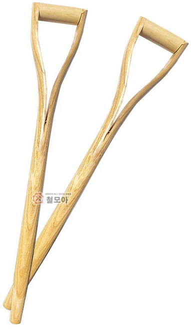나무 삽 자루 손잡이 교체용 삽자루, 나무 삽자루, 1개