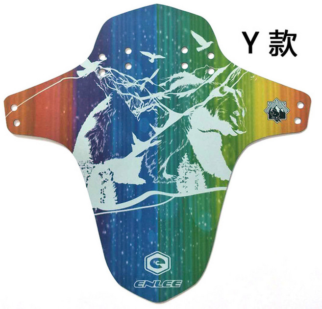 ENLEE 산악 자전거 펜더 MTB 전면 후면 머드 가드 AM Enduro DH 사이클링 26 27.5 29 액세서리 1, Y, 1개