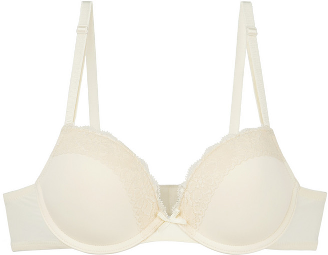 블루비비by비비안 레이스 포인트 몰드브라 ABC컵