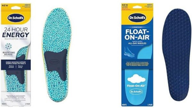 닥터 숄의 에너지 리턴 편안한 신발 깔창 1쌍 사이즈 814 남성 미주 내수, 드. 숄의 에너지 리턴 편안한 신발 깔창 1쌍 사이즈
