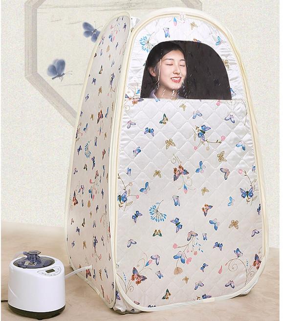 JENMV 전신사우나 고급형 1인용 스팀 사우나 가정용 찜질방 개인 습식 홈 사우나 가정용 사우나 반신욕 훈증기 가정용 사우나1인당 국산 찜질기 1인 찜질