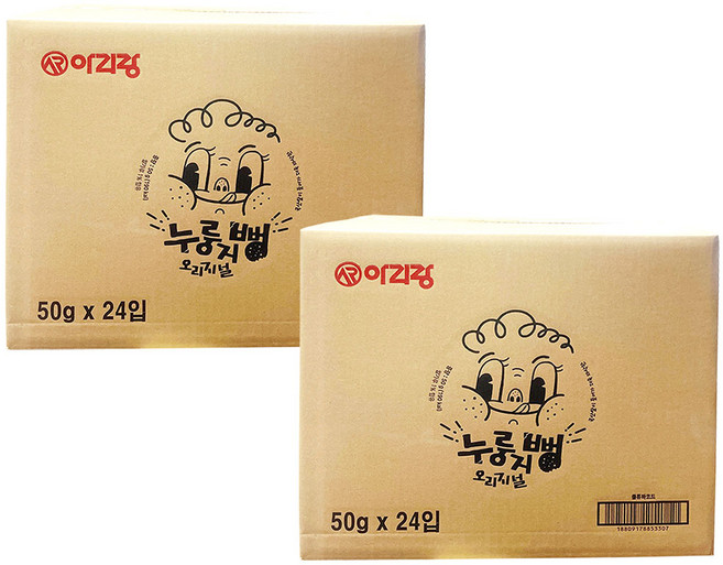 누룽지뻥, 48개, 50g