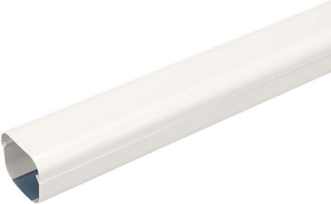 에어컨 배관 몰딩 커버 덕트 마감재 파이프(투명) 77mmx1M, 1개