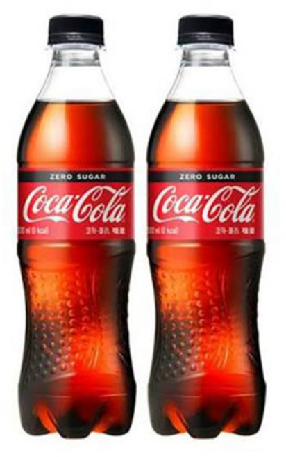 코카콜라 제로 페트, 500ml, 6개