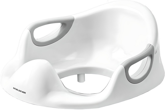 네이쳐러브메레 코지 핸들 유아용 변기커버, 화이트