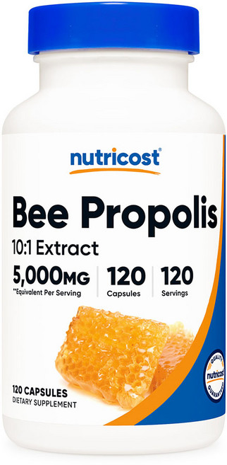 뉴트리코스트 비 프로폴리스 10:1 5000mg 120캡슐, 120정, 1개