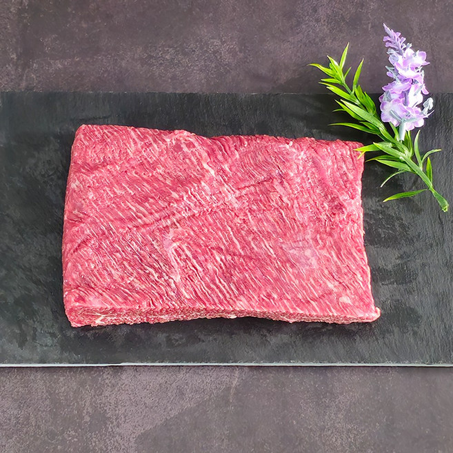 황제한우 1++등급 한우 차돌양지 덩어리 국거리 장조림용 육개장용 비프스튜 부르기뇽 마장동 (냉장), 1개, 300g