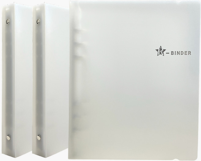 6공 포토카드 바인더 A5 반투명, 1개