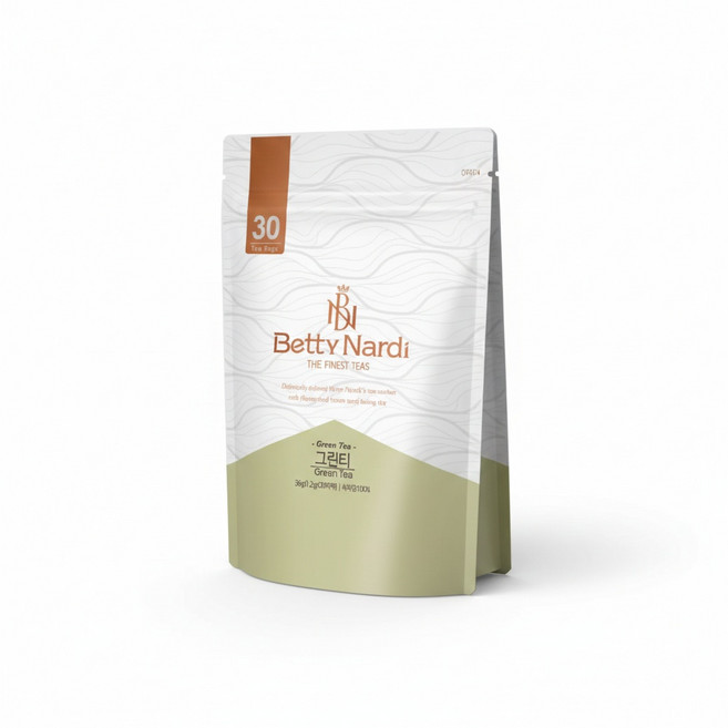 베티나르디 녹차 오피스 사무실 하루한잔 삼각티백 1.2g 30개입 2개