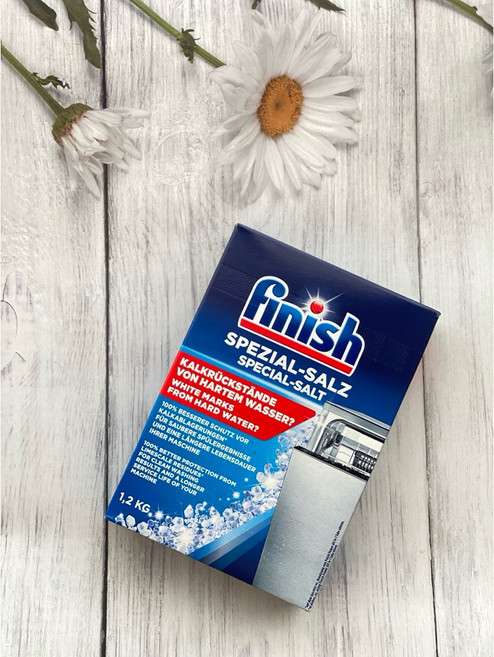 Finish 亮碟 洗碗機專用軟化鹽 1.2kg, 1個