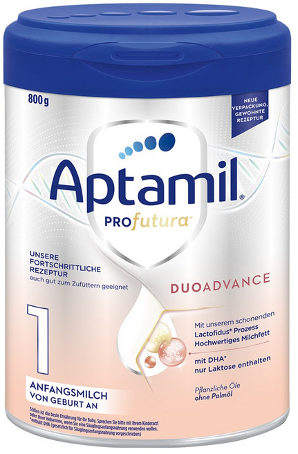 압타밀 프로푸투라 듀오어드밴스 분유 1단계, 1개, 800g