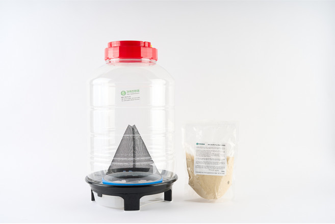 파리싸그리 대형 (18L) + 파리유인제(500g) 포함(포집기/포충기/파리포집기/해충퇴치기/트랩), 1개, 18L