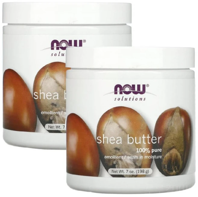 나우푸드 솔루션즈 비정제 천연 시어버터 보습제 198g 2통 - 쿠팡