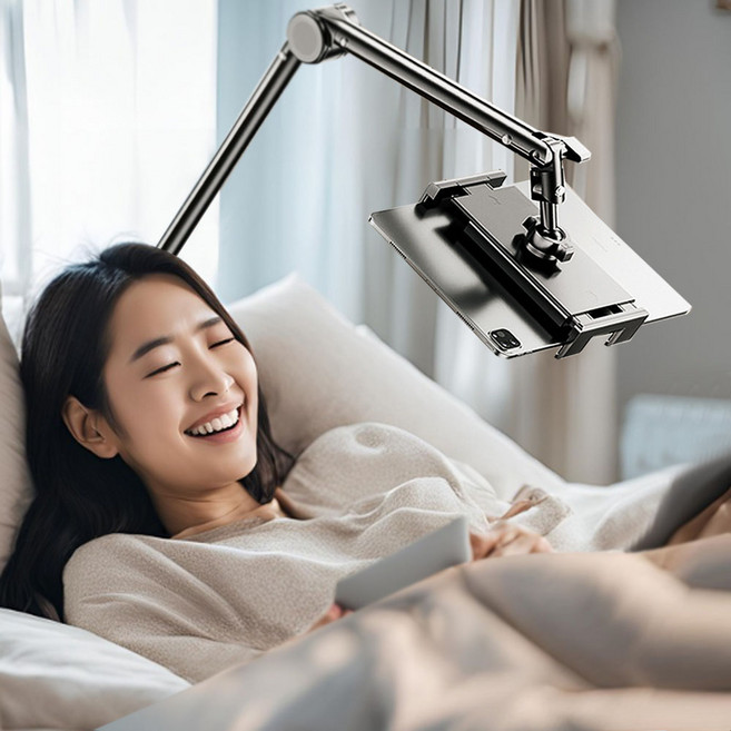쿠엘 태블릿 틈새형 거치대 QL101, 리치블랙