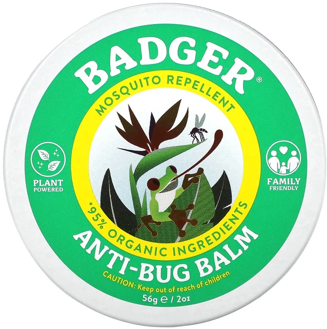 Badger 안티버그 밤 시트로넬라 & 로즈마리 56g(2oz), 1개, 56g - 쿠팡