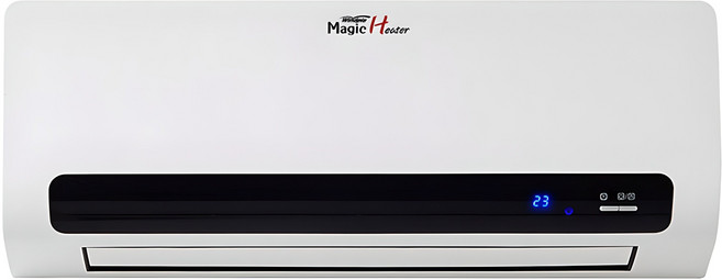 윈드피아 매직히터 벽걸이 콤비 대형 온풍기, Wp-1501, 화이트