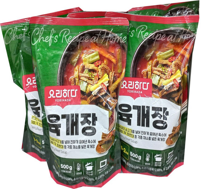 요리하다 육개장, 5개, 500g