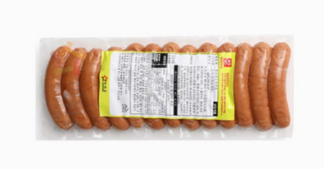 아워홈 행복한맛남 컨츄리 소시지, 1kg, 5개