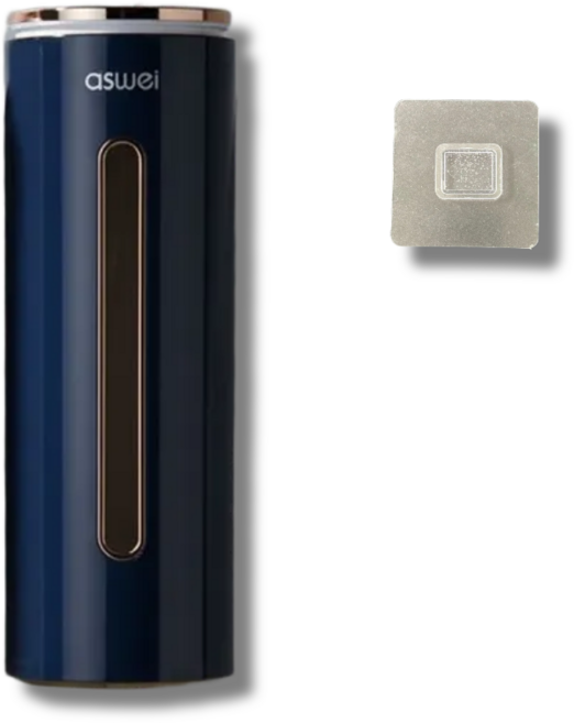 종이컵 디스펜서 거치대 정리 보관 카페 거치대 보관함 무타공 벽걸이, 네이비