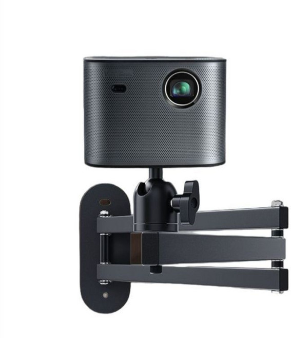 빔프로젝터 벽 거치대 미니빔 접이식 조절 관절형 브라켓 1개