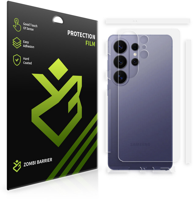 갤럭시 S26 울트라 후면 측면 외부 보호필름, 측면 보호필름 2매