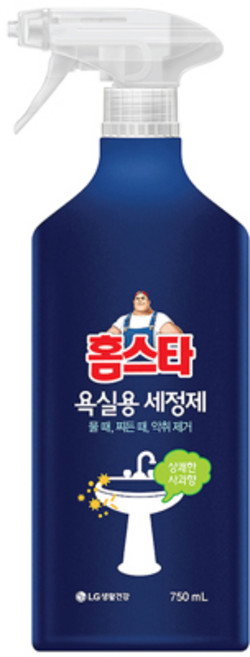 홈스타 욕실용 세정제 750ml 리뉴얼, 1개