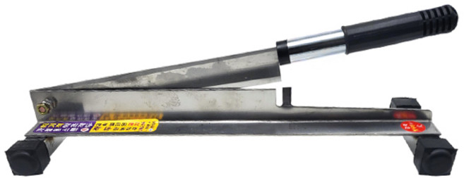 덕진 스텐작두 소형 중형 대형 무쇠작두 약 약재 철 짝두, 1개