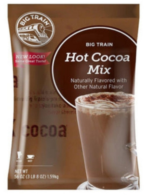 Big Train 빅트레인 핫 코코아 믹스 Hot Cocoa Mix 1.59kg, 19개, 1590g, 1개입
