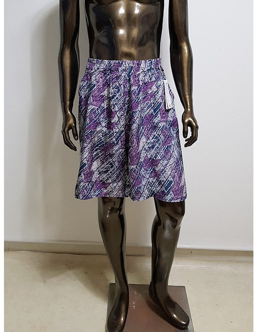 홍승애풍기인견 남성실내복 파자마 인견반바지 대칭빗살 보라