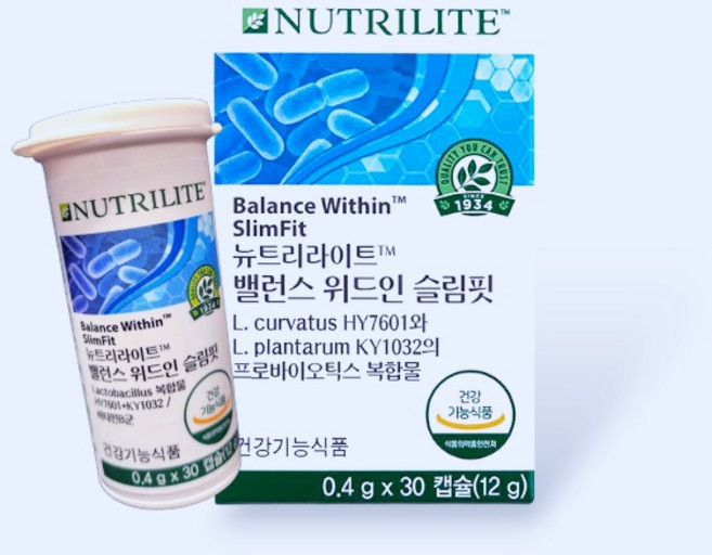 암웨이 밸런스 위드인 슬림핏(30캡슐), 30회분, 1개