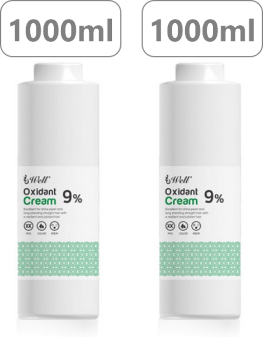 모웰 엘에스 디벨로퍼 산화제 9프로 1000ml, 2개, 라샘