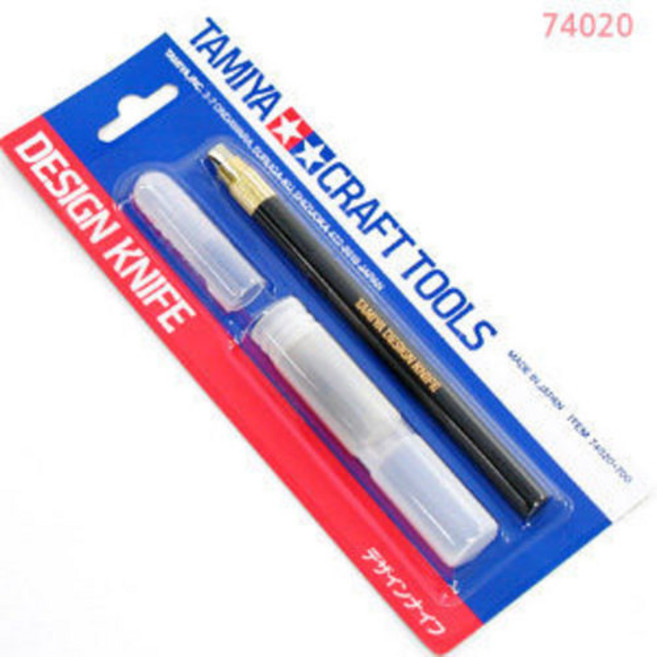 타미야 디자인 나이프 아트 나이프 74020 프라모델 칼, 1개