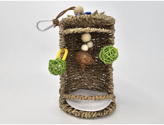 헬로앵무 앵무새 원통해초집 둥지, 1개