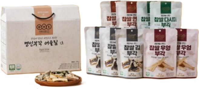 오희숙전통부각 어울림 1호 부각 선물세트, 1개