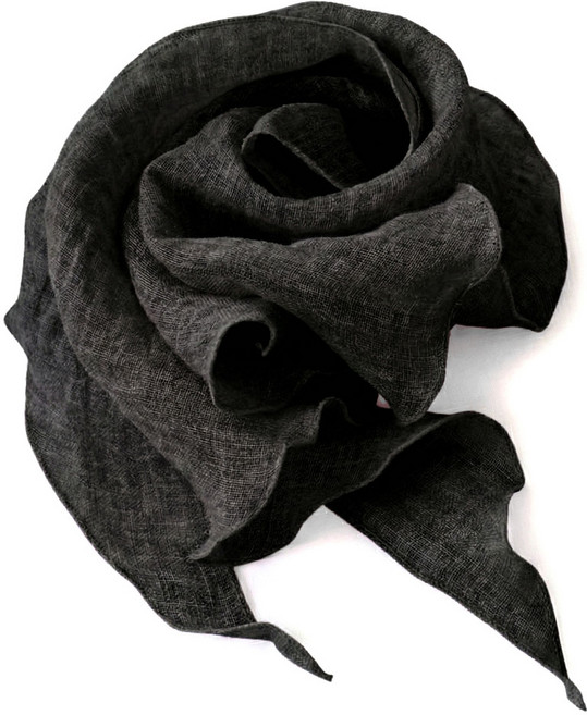 메리앤유 파스텔톤 린넨 미니 삼각 쁘띠 여름 스카프 국내산