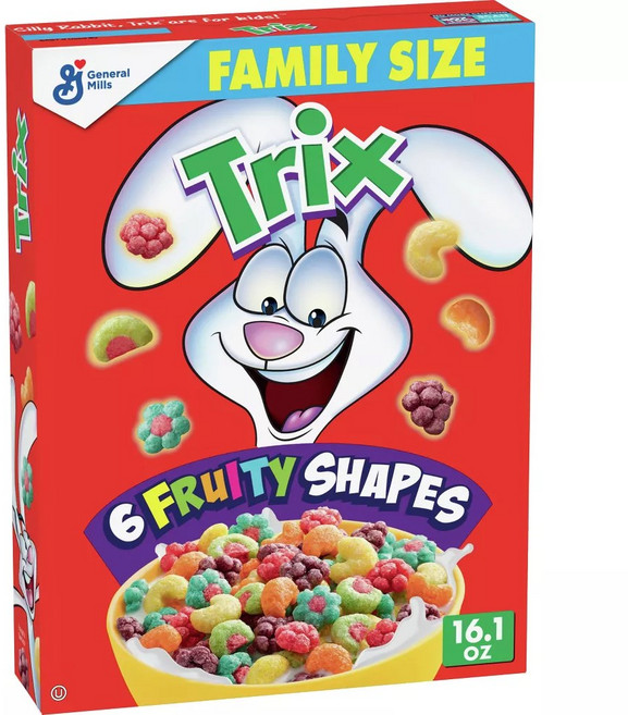 제네럴밀스 트릭스 시리얼 General Mills Trix Breakfast Cereal, 456g, 1박스