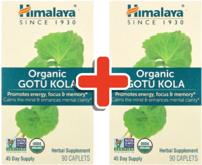 히말라야 고투콜라 90정, 2개 - 쿠팡