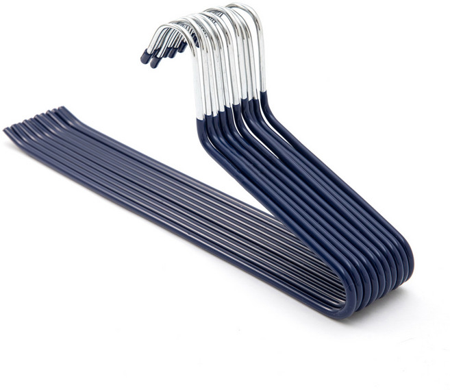 메르카 논슬립 바지걸이, 10개, 네이비