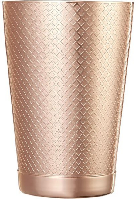 바플라이 다이아몬드 격자 셰이커 세트 블랙, 18 oz, Copper