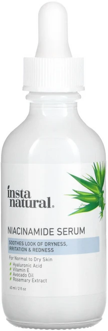 InstaNatural 나이아신아마이드 세럼 2 fl oz (60 ml) 2팩, 60ml, 1개 - 쿠팡