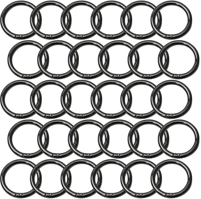 리빙준 O링, 30개, 블랙