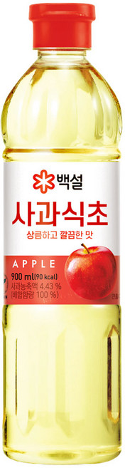백설 사과식초, 900ml, 1개