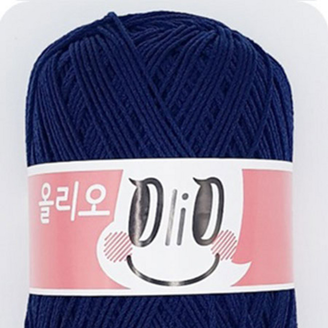 [니터스] 올리오(Olio_70g)(1팩 4볼), 737 네이비, 4개