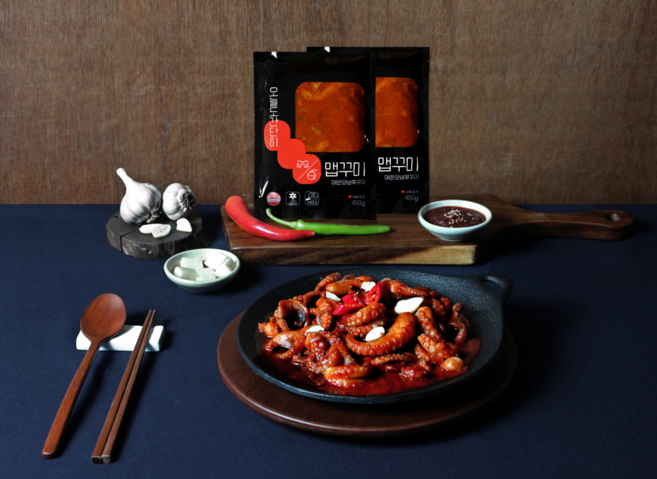 오늘도 간단히 맵꾸미 매운양념 쭈꾸미 450g, 1개