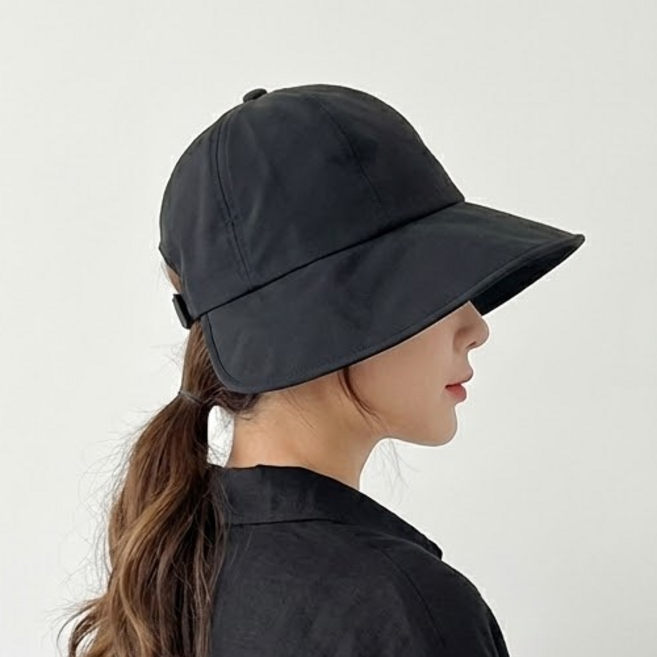 데일로엔 여성 여름 데일리 휴양지 벨크로 버킷햇 벙거지 모자