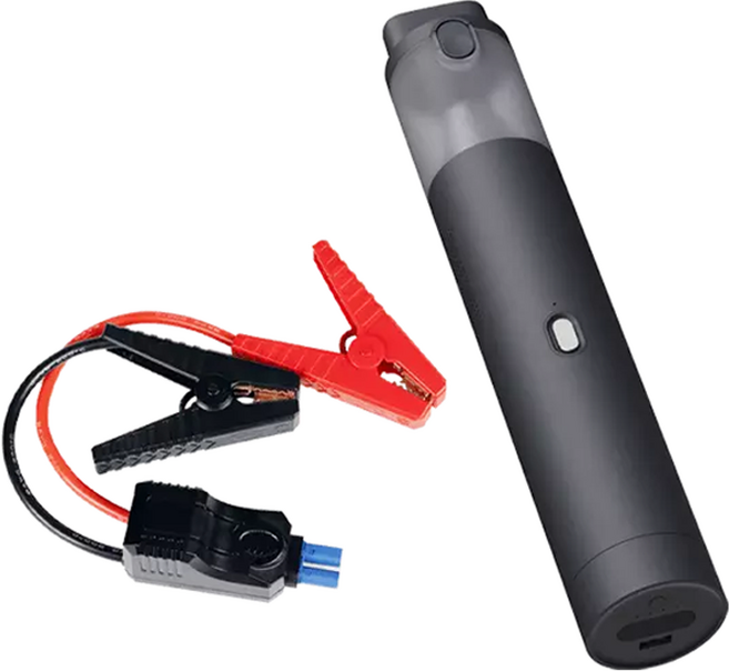 샤오미 Lydsto 2in1 휴대용 겨울철 차량용 배터리 충전 청소기 무선 비상시동 점프 스타터, 샤오미 2in1 점프스타터, 1개