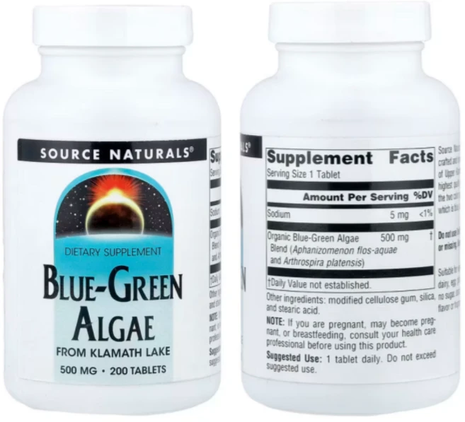 그린슈퍼푸드 미세조류 Algae / 녹조류 기반 종합 영양 보충제, 200정, 1개 - 쿠팡