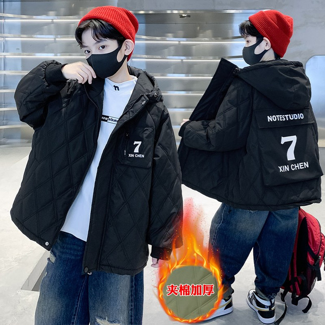FX00388 여아 남아 남여공용 키즈 주니어 겨울 고퀄 덕다운 웰론 솜혼방 미디 롱 후드 집업 방한 경량 패딩 점퍼 코트 아우터 데일리 아동복
